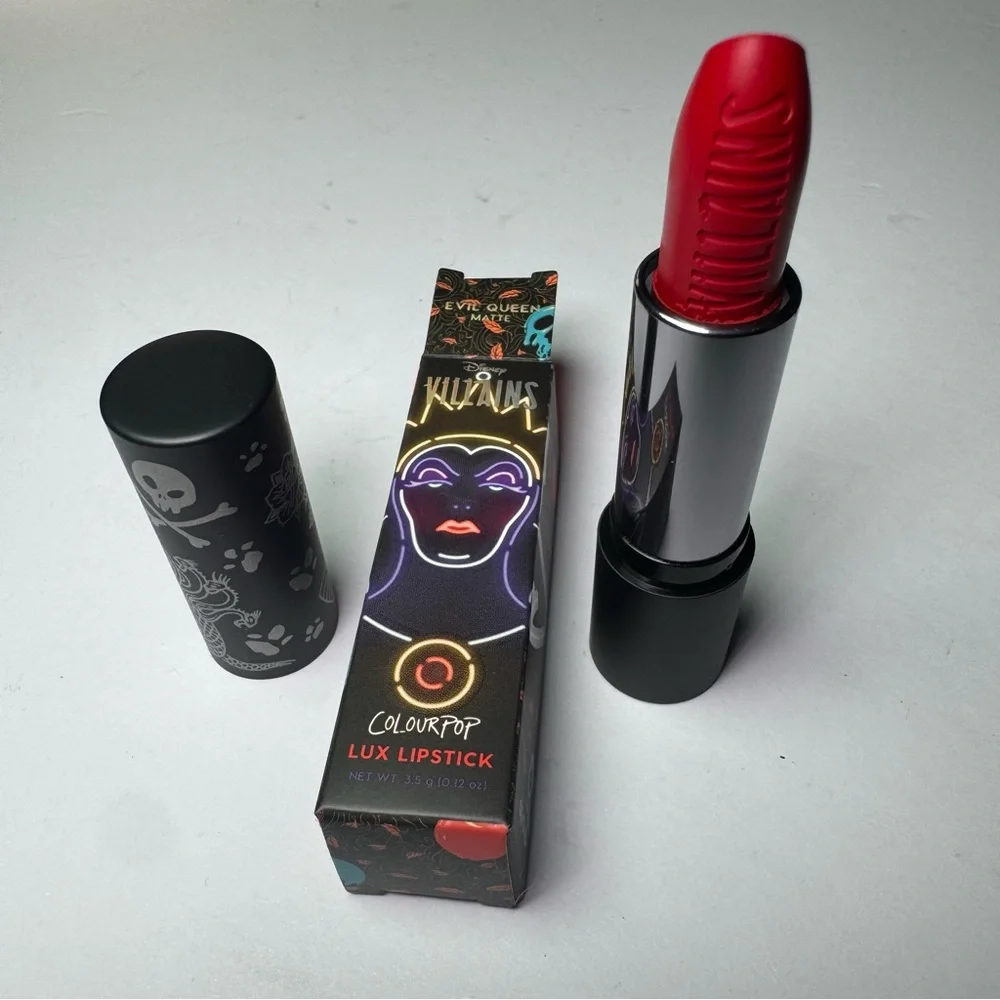 COLOURPOP‎ Disney Villains Misunderstood Luxe Lipstick Set Crème and Matte NEW